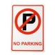thumbnail image 1 of Plástico sin letrero de estacionamiento sin símbolo de estacionamiento no resistente a la clima sin señal de estacionamiento, 1 of 5