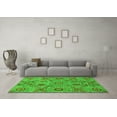 thumbnail image 3 of Ahgly Company Indoor Rectangle Abstract Green Modern Area Rugs, 5' x 7', 3 of 4