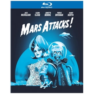 SDS, Blu-ray, Mars Attacks!, Comedy Sci-Fi Action Rated PG-13