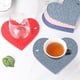 thumbnail image 3 of Manteles Individuales De Silicona, Estera De Mesa De Comedor, Impermeable, Antideslizante, En Forma De Corazón, Para Revestimientos De Cajones, 3 of 8