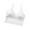 White, variant on Fesfesfes Bras for Women Stretchy Breathable Hollow Lace Bras Shockproof Yoga Vest Bralette Padded Underwear Bras Lightweight Tank Tops with Built in Bras