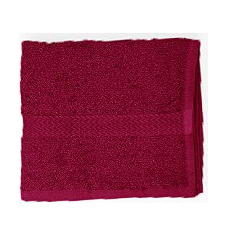 EOM Towels Bleach Safe 100% Cotton Ringspun Vat Dyed Hand Towels Size 16" X 28" 12 Pack Great for Salon, Gym and Home use. (Burgundy)