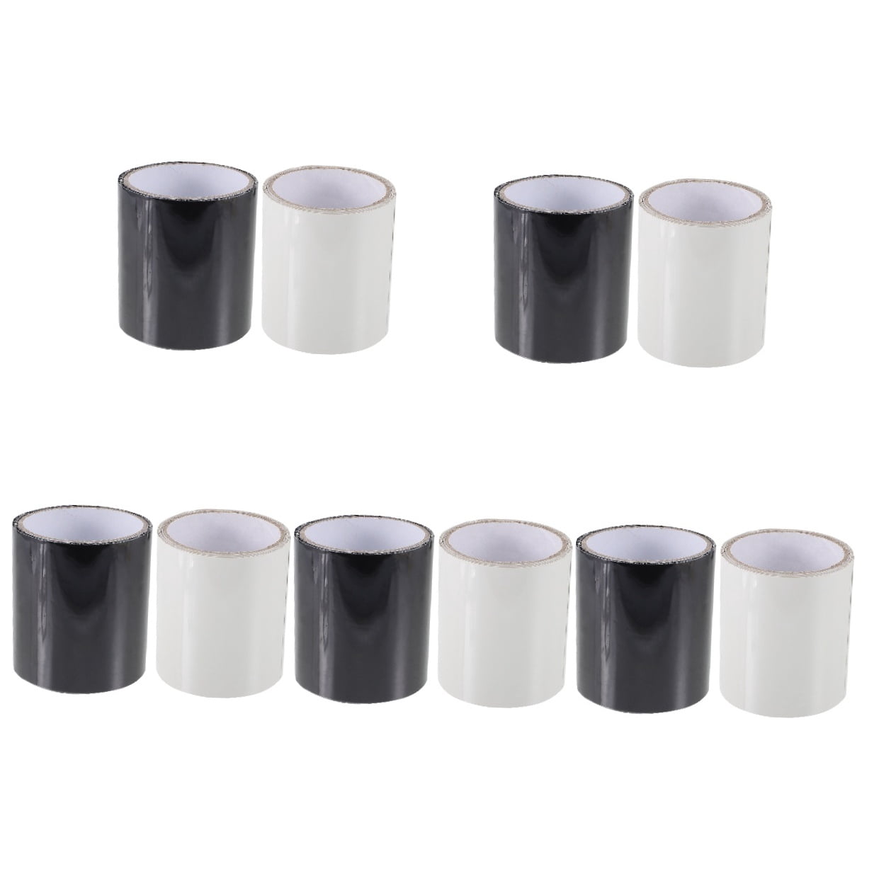 5 Count Dual-use Headband Clear Double Sided Tape Duct Cut to Size Kitchen