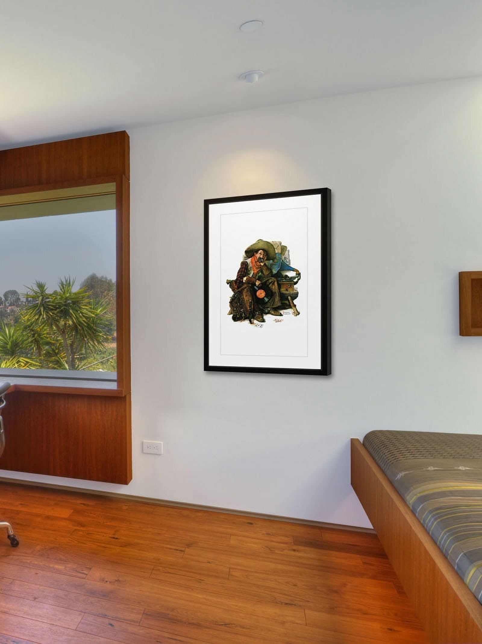 Marmont Hill "Dreams of Long Ago" by Norman Rockwell Framed Art Print