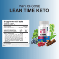 thumbnail image 2 of (2 Pack) Lean Time Keto Support, LeanTime Keto Advanced Supplement (120 Capsules), 2 of 9