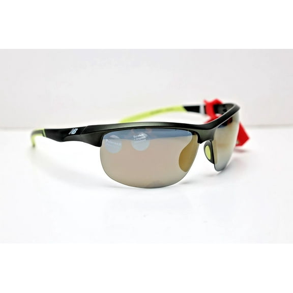 Polarized Sports Sunglasses Gold Lens New Balance Scratch Resistant Antifog