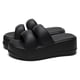 thumbnail image 3 of Zapatillas de verano nuevas de 7 cm de grosor con dos cinturones para mujer, suela suave, antideslizantes, para playa, exteriores, plataforma interior, 3 of 6