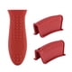 thumbnail image 5 of Advancent 4 piezas de cubierta de mango de olla, accesorios de utensilios de cocina, cubiertas de sartenes para protección de decoración Rojo 2piezas Advancent CBP457890, 5 of 6