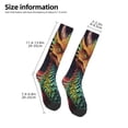 thumbnail image 2 of Balery Whimsical Dragon Color Cool Calcetines novedosos Calcetines deportivos Calcetines hasta la rodilla Calcetines de algodón Calcetines originales y geniales, 2 of 6