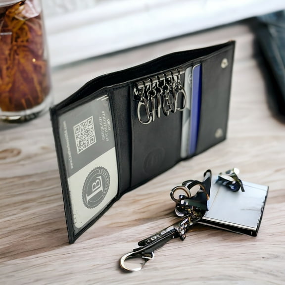 Men's Key Holder Accessory 6 Key Chain Wallet Case by Leatherboss