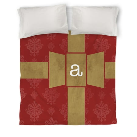 Idg Giftwrap Monogram Duvet Cover Walmart Com