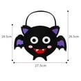 thumbnail image 3 of 4Pcs Trick or Treat Bags Halloween DIY Candy Bags Kids' Purse Pumpkin Bucket Snack Bags for Kids Halloween Birthday Party,10.82"×10.43"×7.28", 3 of 6
