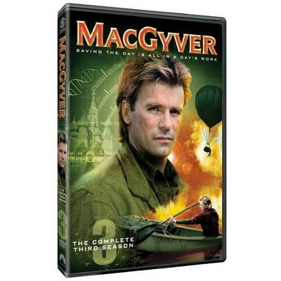 MacGyver: The Complete Third Season (DVD), Paramount, Action & Adventure
