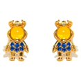 thumbnail image 1 of Juego De 3 Pendientes De Princesa Disney Beauty and the Beast Earring Set Belle Rose Joyería, 1 of 4