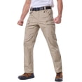 thumbnail image 6 of NAVEKULL Men's Stretch Ripstop Cargo Pants Water-Resistant Lightweight Flex EDC Hiking Work Pants with 11 Pockets, 6 of 7