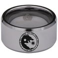 thumbnail image 2 of Ying Yang Wolf Tungsten Carbide Ring, 2 of 9