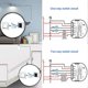 thumbnail image 3 of Interruptor de control de vida inteligente WiFi/Tuya de 2 canales, interruptor para electrodomésticos inteligentes, interruptor tradicional, interruptor blanco, 3 of 5