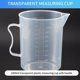 thumbnail image 4 of 1000ml transparente Graduado vaso con Manejar, 4 of 5