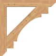 thumbnail image 3 of Ekena Millwork 5 1/2"W x 48"D x 48"H Merced Slat Smooth Bracket, Western Red Cedar, 3 of 4