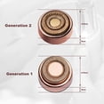 thumbnail image 2 of Têtes de Rechange pour Finishing Touch Rasoir Épilateur Visage Impeccable pour Femmes, 2e Gén., Or Rose - Lot de 2, 2 of 8