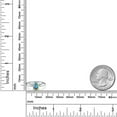 thumbnail image 6 of Gem Stone King 10K White Gold Mercury Mist Mystic Topaz Engagement Ring for Women | 1.00 Cttw | Pear Shape 8X5MM | Gemstone November Birthstone | Size 7, 6 of 6