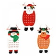 thumbnail image 6 of Christmas Arrival Calendar - 26.8-inch Santa Claus Snowman Elk 24 Day Countdown until Christmas Magnetic Signs, Wooden Christmas Decorations, Suitable for Family Tables and Office Doors, 6 of 6