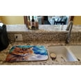 thumbnail image 2 of Caroline's Treasures Maine Coon Cat Watching you Dish Drying Mat, 2 of 7