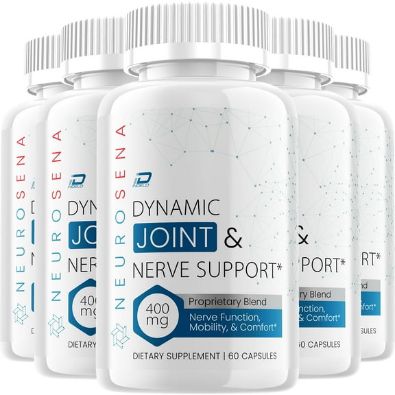 NeuroSena Capsules – Neuro Sena Natural Ingredients Glycogen Support, 5 Pack, 300 Capsules