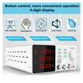 thumbnail image 4 of 7 Modes 120-V 3A Adjustable Power Supply Bench Mini Digital Power Bench Source Switching DC Lab Power Supplies Input 220-V 50Hz ,Low-loss, 4 of 6