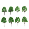 thumbnail image 1 of 20pcs 1:150 Model Trees Train Scenery Landscape N Scale (Green), 1 of 8
