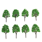 20pcs 1:150 Model Trees Train Scenery Landscape N Scale (Green)