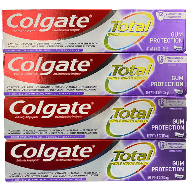 Colgate Total Whouth Mouthwash Health Gum Protection Toothpaste