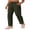 Army Green, variant on Pinspark Waterproof Pants Women Quick Dry Lightweight Outdoor Sun Protection Pant with Pockets Summer Athletic Cargo Joggers