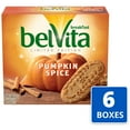 thumbnail image 5 of BelVita Pumpkin Spice Breakfast Biscuits, 6 Boxes of 5 Packs (4 Biscuits Per Pack), 5 of 6