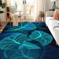 thumbnail image 6 of 5.3'x7.5' indoor outdoor carpet washable carpet abstract area rug geometric area rug machine washable area rug, 6 of 10