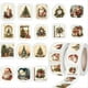 thumbnail image 1 of 500 Pegatinas Navideñas en Rollo, Ideales para Fiestas, Libros, Tarjetas y Decoración de de Agua., 1 of 5