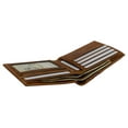 thumbnail image 5 of Mens Soft Genuine Leather Slim ID Bifold Wallet 60, 5 of 27