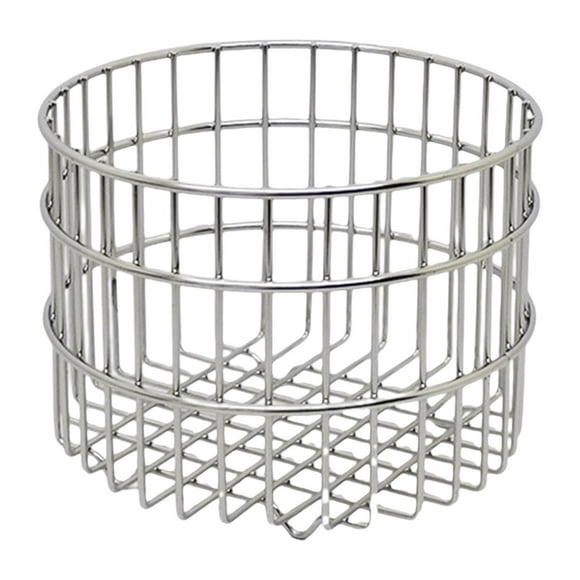 Soporte de frutas Canasta de alambre de metal Acero inoxidable Organizador de encimera multifuncional Colandero para el dormitorio de la oficina del