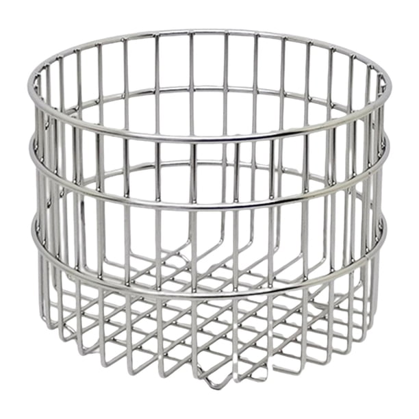 Soporte de frutas Canasta de alambre de metal Acero inoxidable Organizador de encimera multifuncional Colandero para el dormitorio de la oficina del