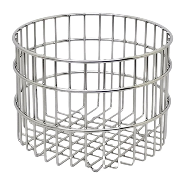 Soporte de frutas Canasta de alambre de metal Acero inoxidable Organizador de encimera multifuncional Colandero para el dormitorio de la oficina del