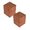 Red 2PCS, variant on Miniature Model Brick Building DIY Sandbox Set For Kids A Set Of 50 Grains 2PCS