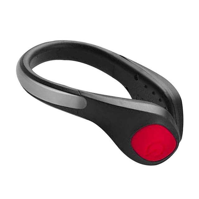 Night Running Gear Flash LED Shoes Clip Light para en bicicleta Correr Bailar al aire libre Negro - luz roja Zulema luz nocturna