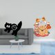 thumbnail image 2 of Reloj De Pared Acrílico Con Forma De Gato, Silencioso, Sin Tictac, Decorativo, Colgante, Para Dormitorio Infantil, Cocina, Sala De Estar, Estudio, Adorno Para El Hogar, Fácil De Leer, 2 of 8