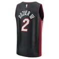 thumbnail image 3 of Youth Fanatics Terry Rozier Black Miami Heat Fast Break Player Jersey - Icon Edition, 3 of 3
