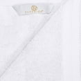 thumbnail image 4 of Superior Aria Turkish Cotton 2-Piece Bath Towel Set, Ultra Soft Heavyweight Towels, White, 4 of 6