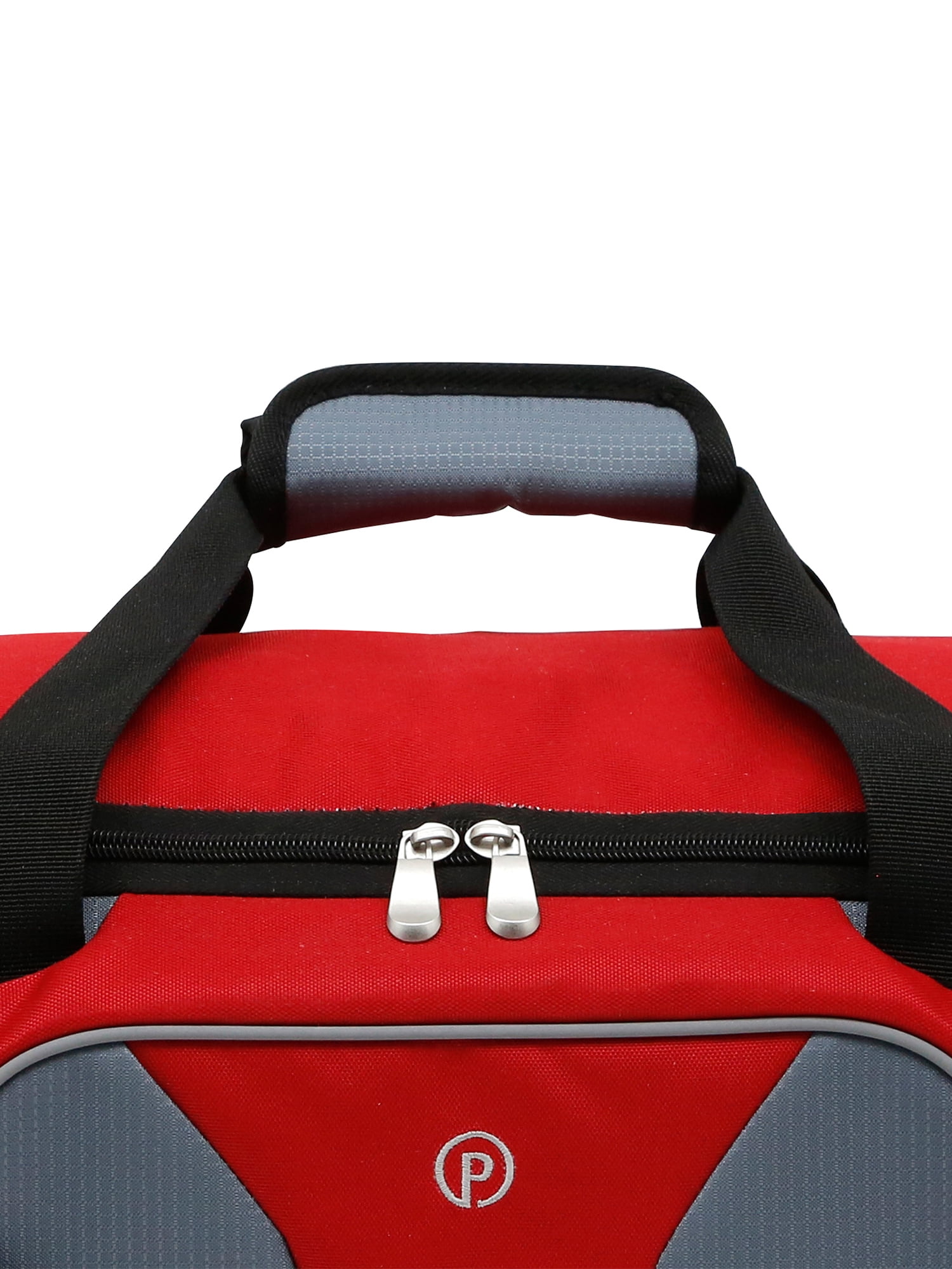Protege 22" Travel and Sports Duffel Bag with Packing Cube - Red