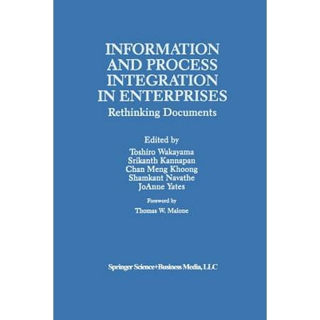 Information and Process Integration in Enterprises : Rethinking (Best Way To Document Business Processes)