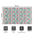 thumbnail image 5 of Checkered Cartoon Cat Unicorn Heart Door Rugs,Washable Non Slip Door Mats Indoor,Decorative Door Mats,Entry Mat Indoor for Entrance,Bedroom,Kitchen,Bathroom,17"x30", 5 of 6