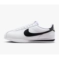 thumbnail image 1 of Nike Cortez White Black Men's Leather Sneakers, 1 of 6