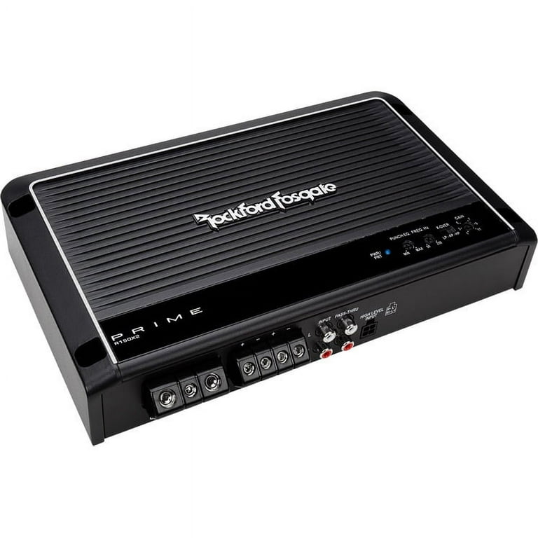 あ*ぺ様 Rockford Fosgate PRIME R150X2 Rockford Fosgate Prime R150X2 2-Ch Amp Car Audio Subwoofer